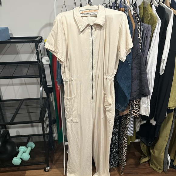 Noble Cream Jumpsuit for Women - Picture 5 of 7
